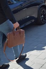 Servieta BRIEFCASE coniac 0024 - imagine 5