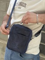 Geanta BRUNO albastru 0030 - imagine 3