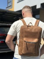 Rucsac Marco bej 0027 - imagine 4