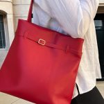 Geanta dama TOTE L roșu 0021 - imagine 4