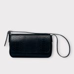 Geanta dama VIVIEN croco negru 001