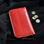 Portofel dama EMMA L croco roșu 0041 - imagine 5