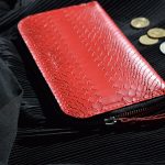 Portofel dama EMMA L croco roșu 0041 - imagine 3