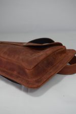 Borseta bărbat cărămiziu 0049 - imagine 6