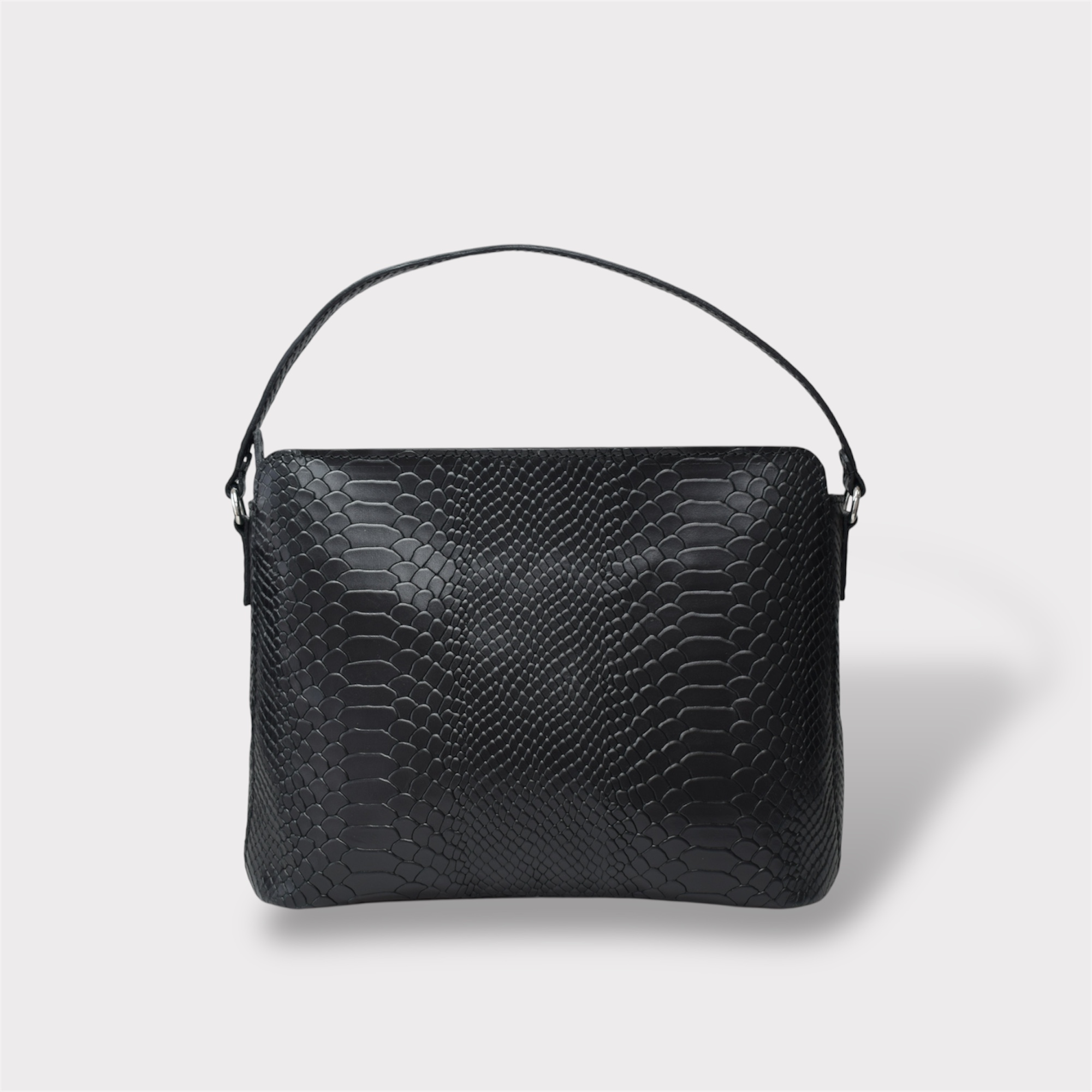 Photoroom_20250627_103123 Geanta dama DANIELLE croco negru 0052 - imagine 1