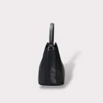 Geanta dama DANIELLE croco negru 0052 - imagine 7