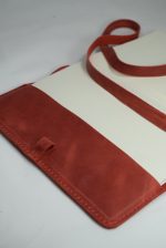 Jurnal A5 din piele naturală roșu crazy 0039 - imagine 2