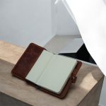 Coperta carnet a6 din piele naturală 0058 - imagine 3