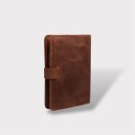 Coperta carnet a6 din piele naturală 0058 - imagine 2