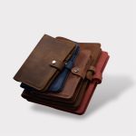 Coperta carnet a6 din piele naturală 0058 - imagine 3