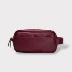 Geanta cosmetice burgundy 0017